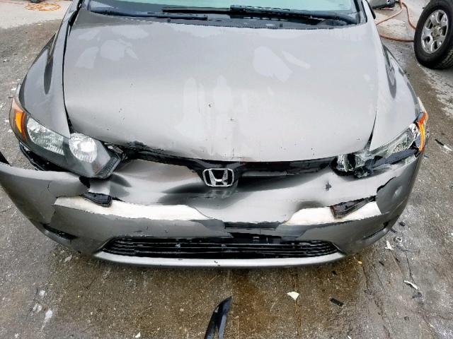 2HGFG12978H556905 - 2008 HONDA CIVIC EXL 灰色 照片 9