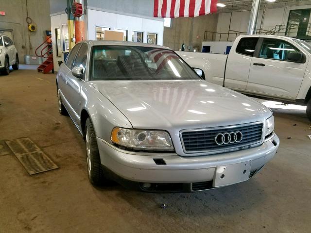 WAUBG74D3WN005275 - 1998 AUDI A8 QUATTRO SILVER photo 1