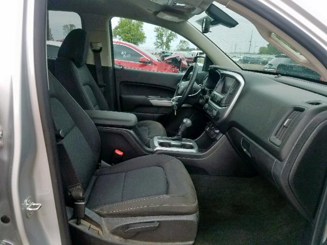 1GCGTCE39G1127229 - 2016 CHEVROLET COLORADO L SILVER photo 5