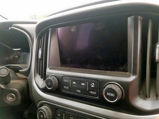 1GCGTCE39G1127229 - 2016 CHEVROLET COLORADO L SILVER photo 9