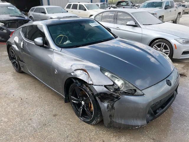 JN1AZ4EH4CM564265 - 2012 NISSAN 370Z BASE GRAY photo 1