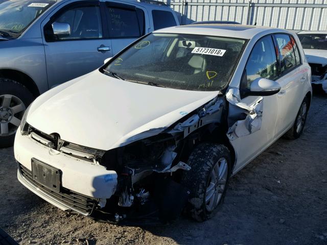 WVWCA9AJ9AW129939 - 2010 VOLKSWAGEN GOLF 白色 照片 2