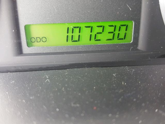 KL1TD66EX9B330423 - 2009 CHEVROLET AVEO LS BLUE photo 8