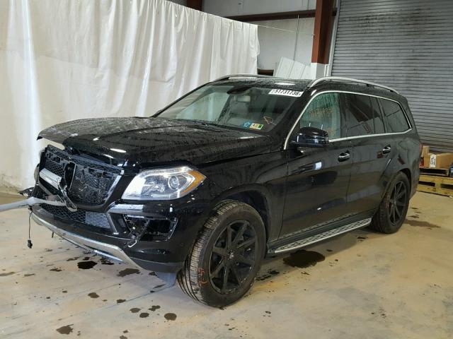 4JGDF7CE4DA253415 - 2013 MERCEDES-BENZ GL 450 4MA BLACK photo 2