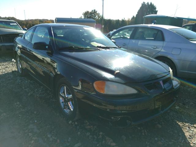 1G2NW12E71M671702 - 2001 PONTIAC GRAND AM G BLACK photo 1