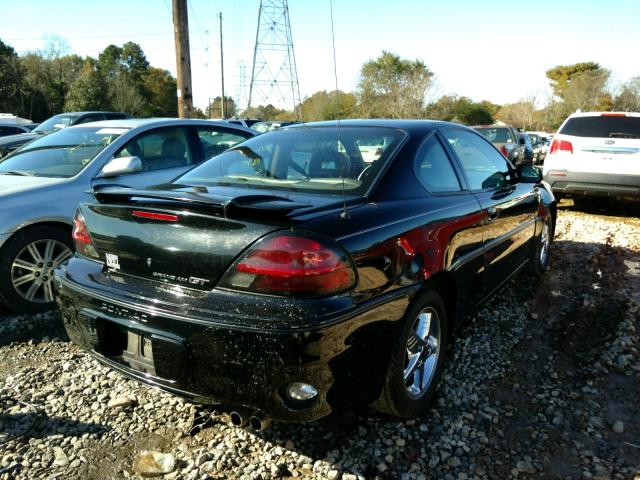 1G2NW12E71M671702 - 2001 PONTIAC GRAND AM G BLACK photo 4