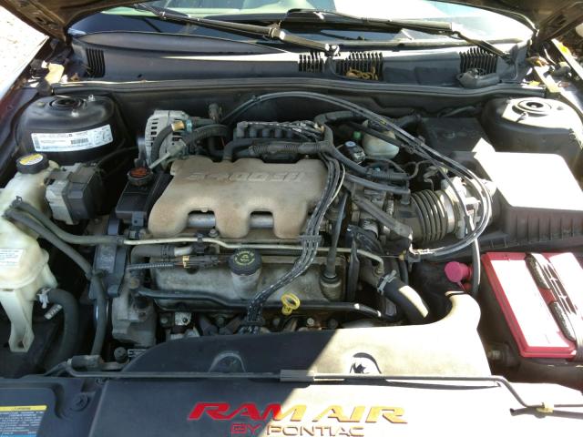 1G2NW12E71M671702 - 2001 PONTIAC GRAND AM G BLACK photo 7