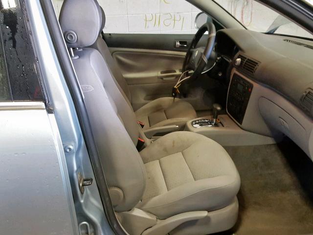 WVWPD63B14E287019 - 2004 VOLKSWAGEN PASSAT GLS BLUE photo 5