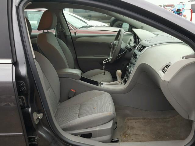 1G1ZC5EB2A4142827 - 2010 CHEVROLET MALIBU 1LT CHARCOAL photo 5