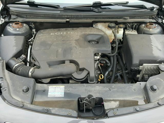 1G1ZC5EB2A4142827 - 2010 CHEVROLET MALIBU 1LT CHARCOAL photo 7
