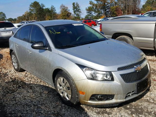 1G1PA5SH5E7396798 - 2014 CHEVROLET CRUZE LS SILVER photo 1