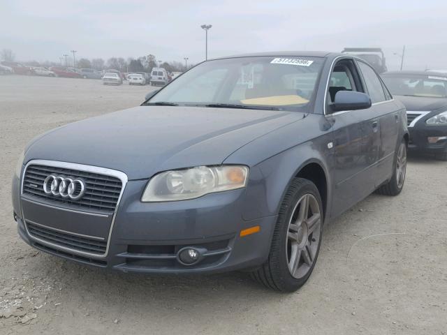 WAUDF78E36A020560 - 2006 AUDI A4 2.0T QU SILVER photo 2