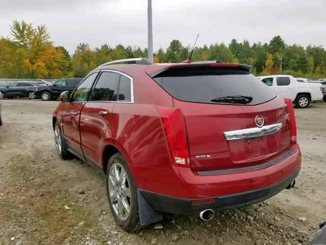 3GYFNFEYXAS549349 - 2010 CADILLAC SRX PREMIU RED photo 3