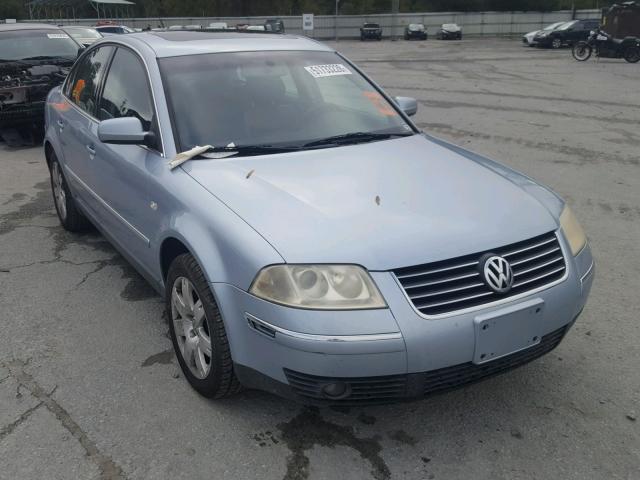 WVWRH63B52P226240 - 2002 VOLKSWAGEN PASSAT GLX BLUE photo 1