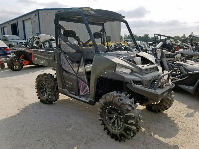 4XAUH88A2EG284176 - 2014 POLARIS RANGER 900 GREEN photo 1