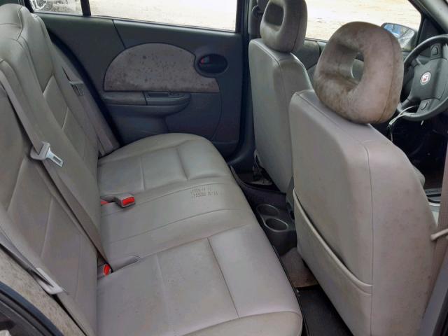 1G8AL58B67Z135482 - 2007 SATURN ION LEVEL BLACK photo 6