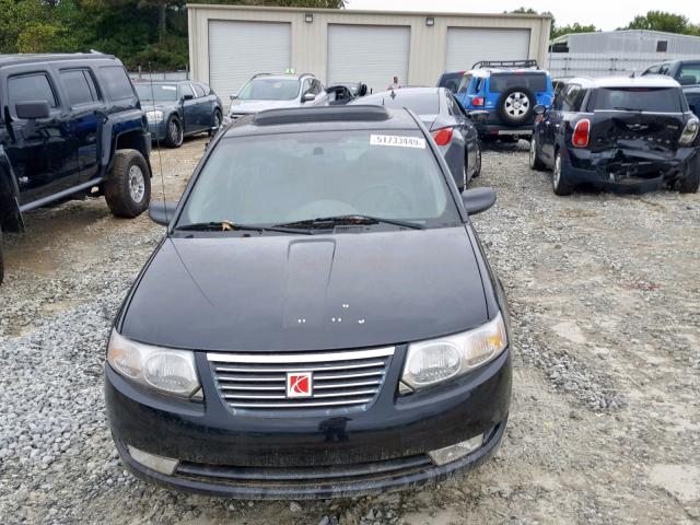 1G8AL58B67Z135482 - 2007 SATURN ION LEVEL BLACK photo 9