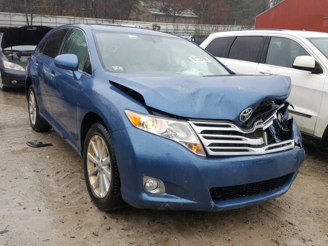 4T3BA3BB0AU011020 - 2010 TOYOTA VENZA BASE BLUE photo 1