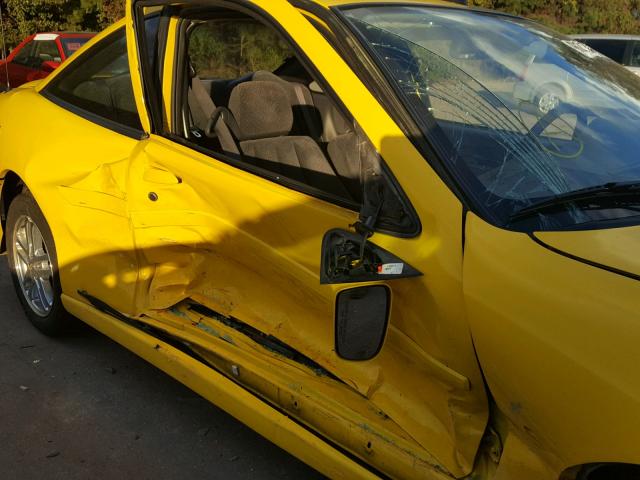 1G1JH12F847183979 - 2004 CHEVROLET CAVALIER L YELLOW photo 9