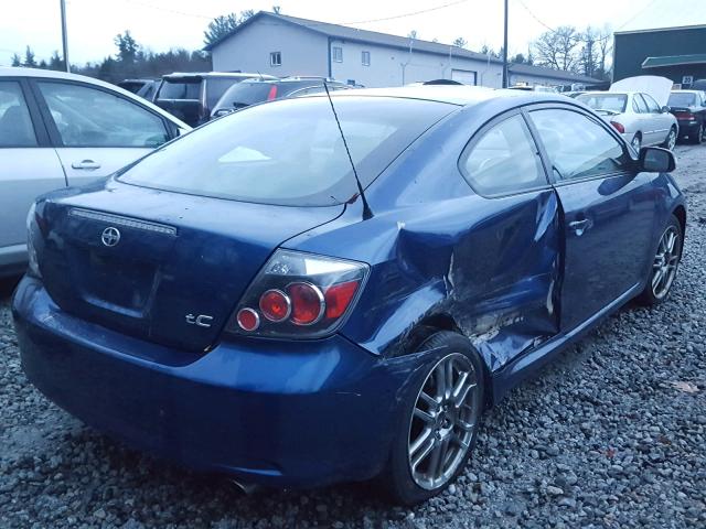 JTKDE167290300108 - 2009 TOYOTA SCION TC 蓝色 照片 4