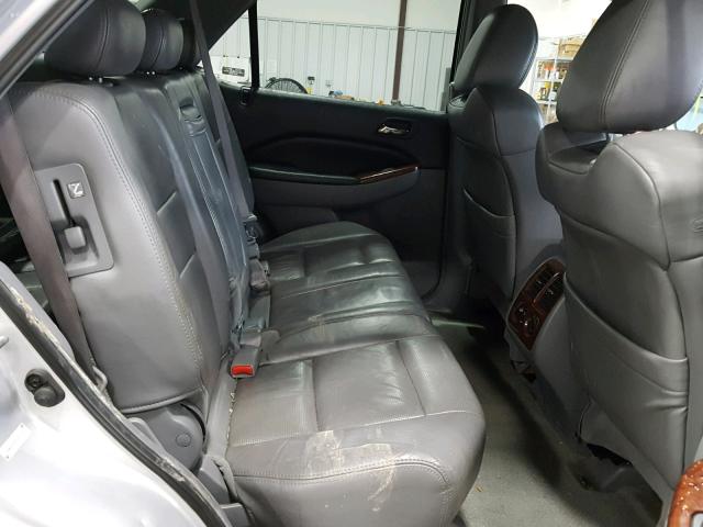 2HNYD18975H532696 - 2005 ACURA MDX TOURIN SILVER photo 6