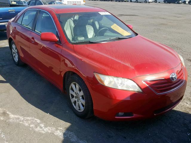 4T1BK46KX7U046730 - 2007 TOYOTA CAMRY LE RED photo 1