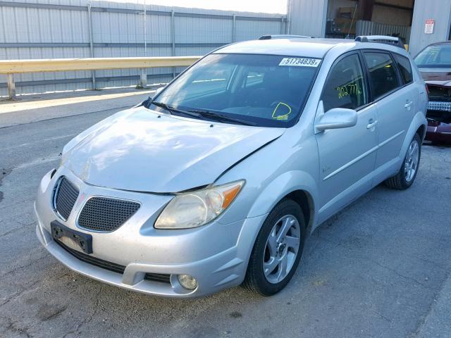 5Y2SL63875Z465723 - 2005 PONTIAC VIBE SILVER photo 2