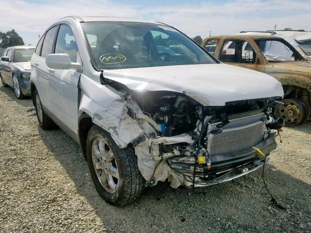 5J6RE38718L003571 - 2008 HONDA CR-V EXL WHITE photo 1