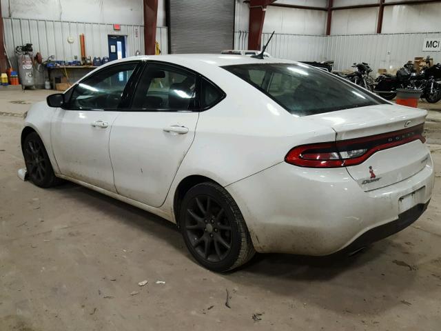 1C3CDFBB3GD507792 - 2016 DODGE DART SXT WHITE photo 3