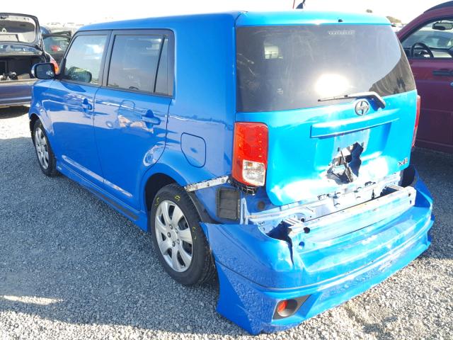 JTLZE4FE1B1134634 - 2011 TOYOTA SCION XB Көк фото 3