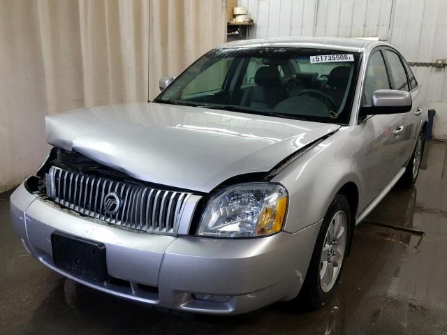 1MEHM40127G613874 - 2007 MERCURY MONTEGO LU SILVER photo 2