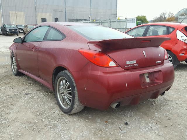 1G2ZM177X84190337 - 2008 PONTIAC G6 GXP MAROON photo 3