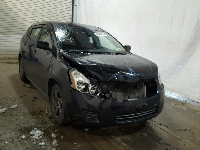 5Y2SP6E86AZ402219 - 2010 PONTIAC VIBE BLACK photo 1