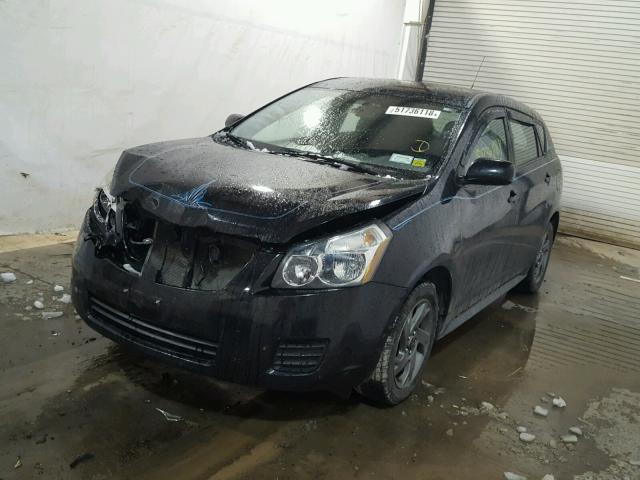 5Y2SP6E86AZ402219 - 2010 PONTIAC VIBE BLACK photo 2