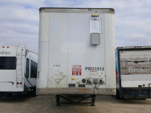 1GRAA0626YB100443 - 2000 GREAT DANE TRAILER SEMI TRAIL WHITE photo 5