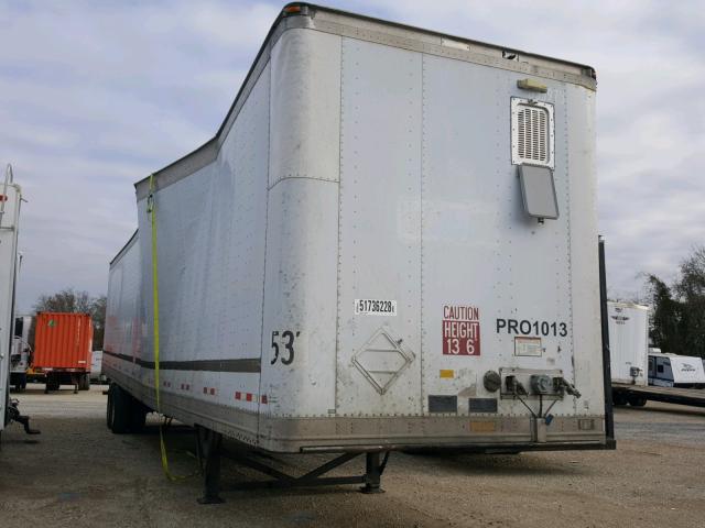 1GRAA0626YB100443 - 2000 GREAT DANE TRAILER SEMI TRAIL WHITE photo 8