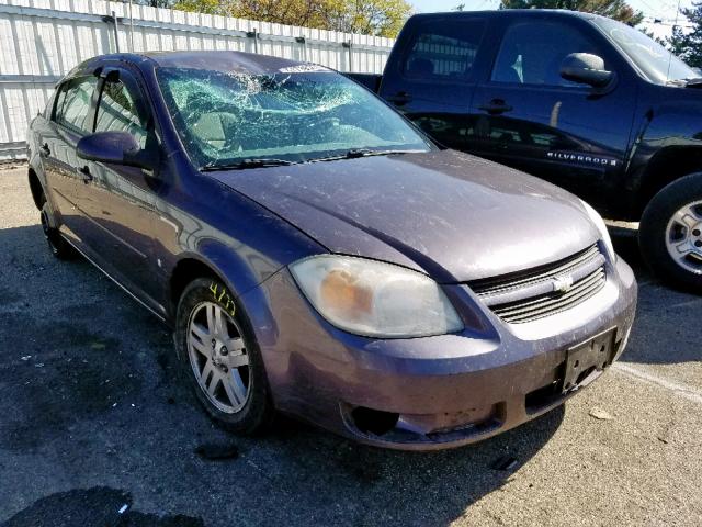 1G1AL55F067651224 - 2006 CHEVROLET COBALT LT PURPLE photo 1