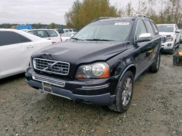 YV4CZ852581462777 - 2008 VOLVO XC90 V8 BLACK photo 2