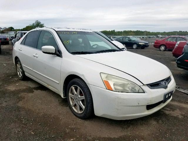 1HGCM66593A091468 - 2003 HONDA ACCORD EX WHITE photo 1