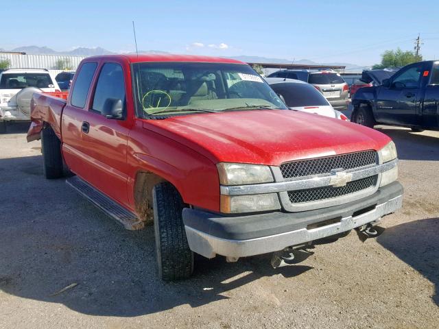 1GCEC19X15Z277259 - 2005 CHEVROLET SILVERADO RED photo 1