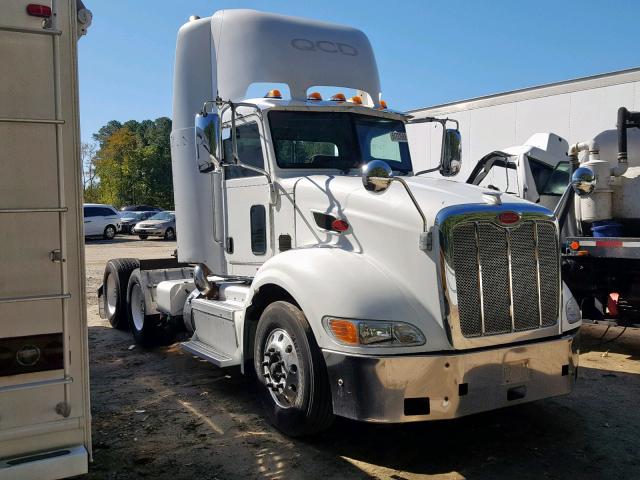 1XPHD49X5BD119929 - 2011 PETERBILT 386 WHITE photo 1