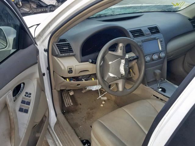 4T4BF3EKXBR178532 - 2011 TOYOTA CAMRY BASE 白色 照片 9