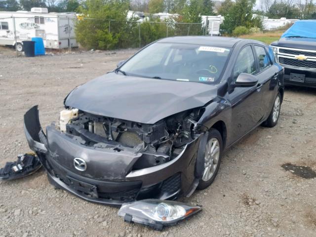 JM1BL1M78C1623054 - 2012 MAZDA 3 I SILVER photo 2