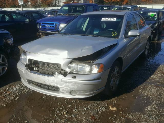 YV1RS592892721505 - 2009 VOLVO S60 2.5T SILVER photo 2