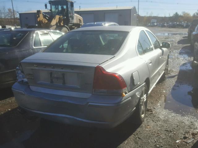 YV1RS592892721505 - 2009 VOLVO S60 2.5T SILVER photo 4