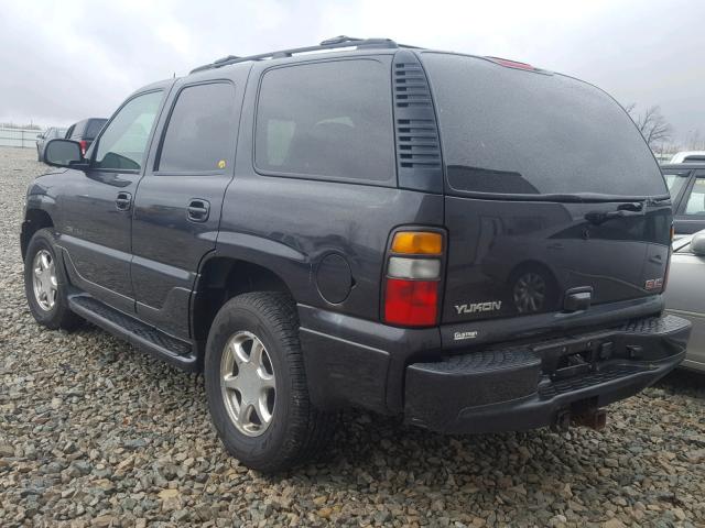 1GKEK63U24J293647 - 2004 GMC YUKON DENA CHARCOAL photo 3