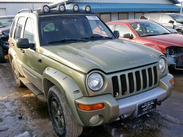 1J4GL38K32W347457 - 2002 JEEP LIBERTY RE GREEN photo 1