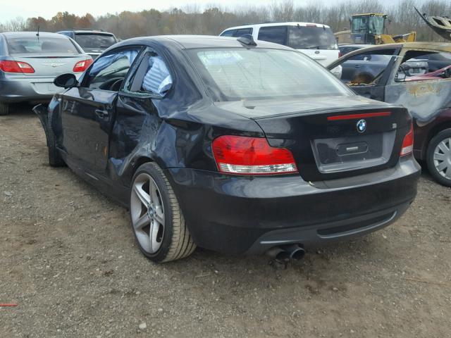 WBAUC73588VF24469 - 2008 BMW 135 I BLACK photo 3