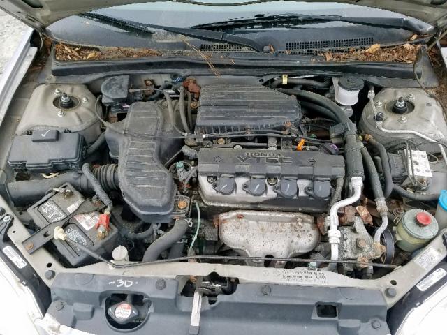 1HGES26701L001859 - 2001 HONDA CIVIC EX SILVER photo 7