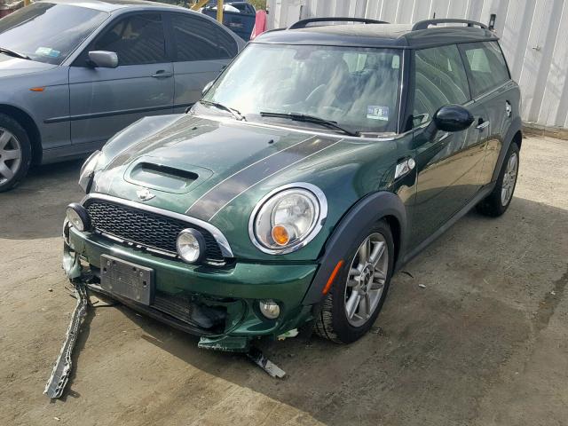 WMWZG3C58ET800463 - 2014 MINI COOPER S C GREEN photo 2